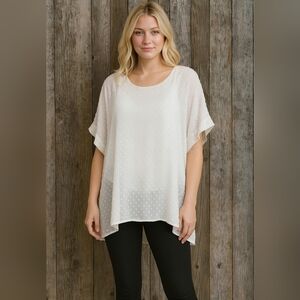 Show Me Your MuMu Textured  high low Tunic